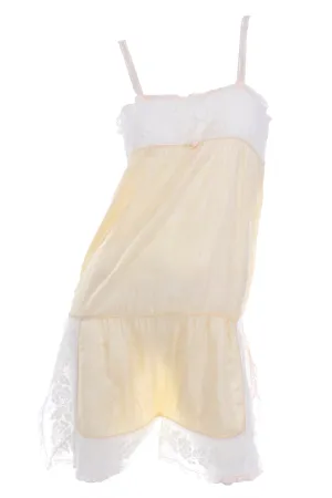 1920's Ivory Silk Crepe & Silk Romper Beach Pajamas