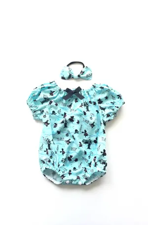 Alice in Wonderland Bubble Romper