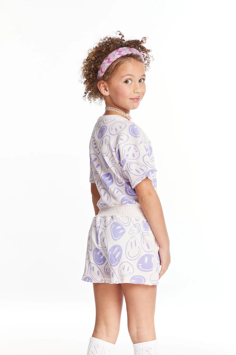 All Over Smiles Girls Romper