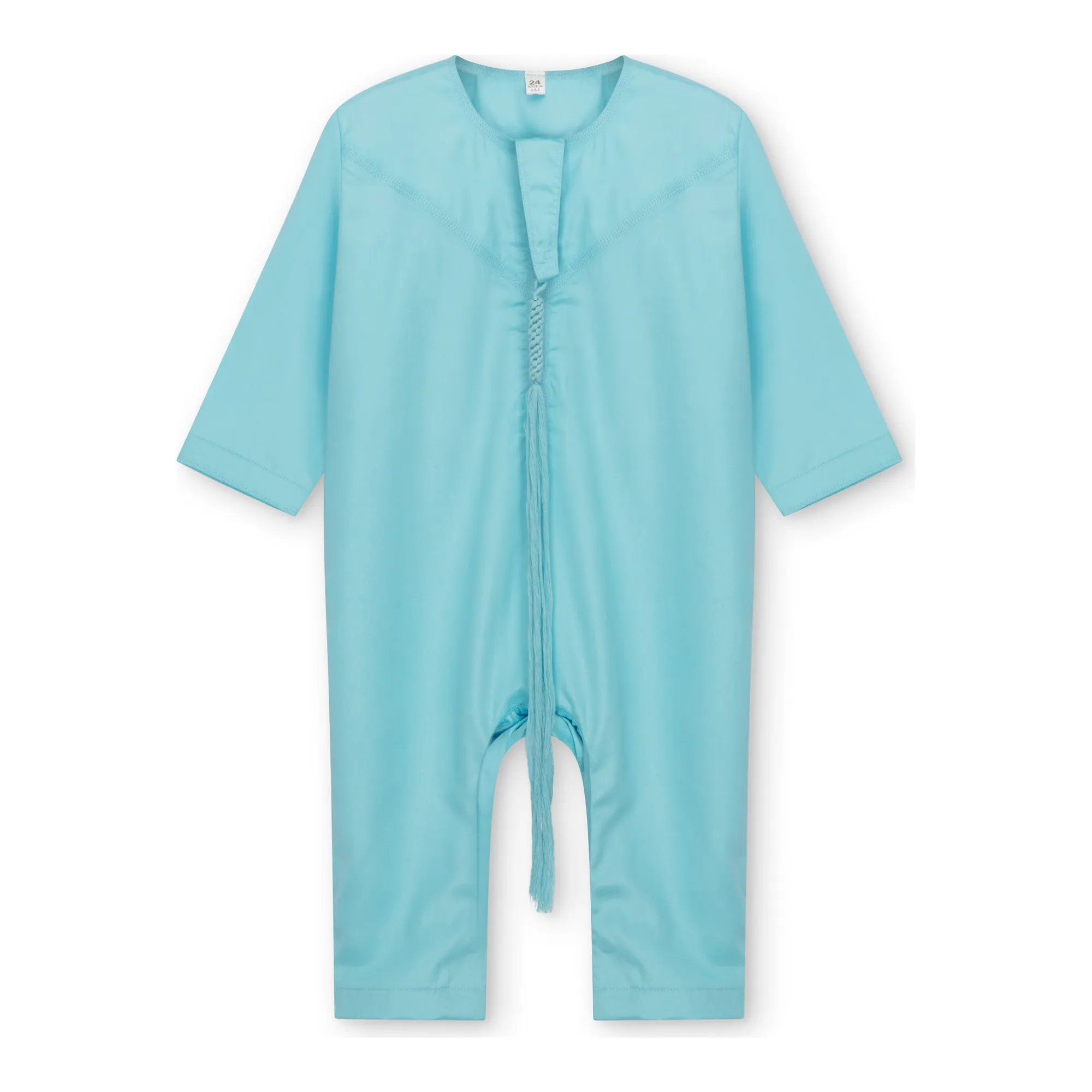 Baby Blue Emirati | Baby Romper Thobes