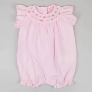 Baby Girls Pink Summer Romper