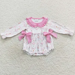 Baby Girls Romper Long Sleeve Jumpsuits LR0586