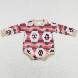 Baby Infant Boys Rompers Long Sleeve Aztec Western Rompers LR0845