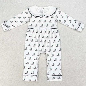 Baby Infant Boys Rompers Long Sleeve Ducks Rompers LR0943