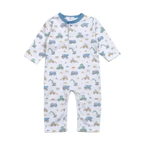 Baby Loren Construction Site Pima Romper CST-234 5107