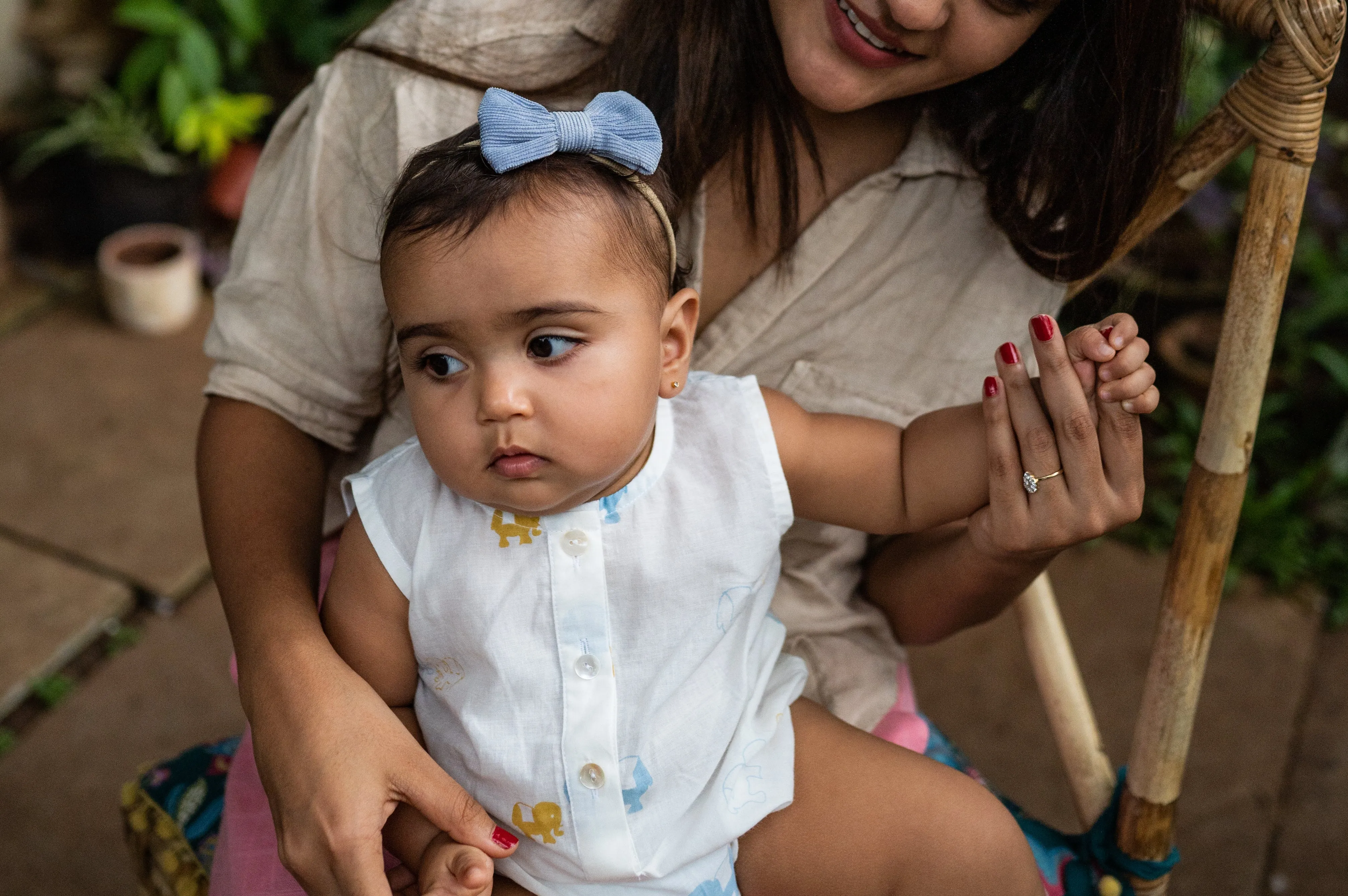 Baby Romper - Colours of the Earth - Elle Blue