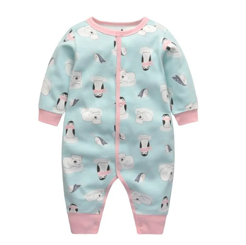 Baby Romper Combo-Tweety Bird, Pink Unicorn & My little Penguin