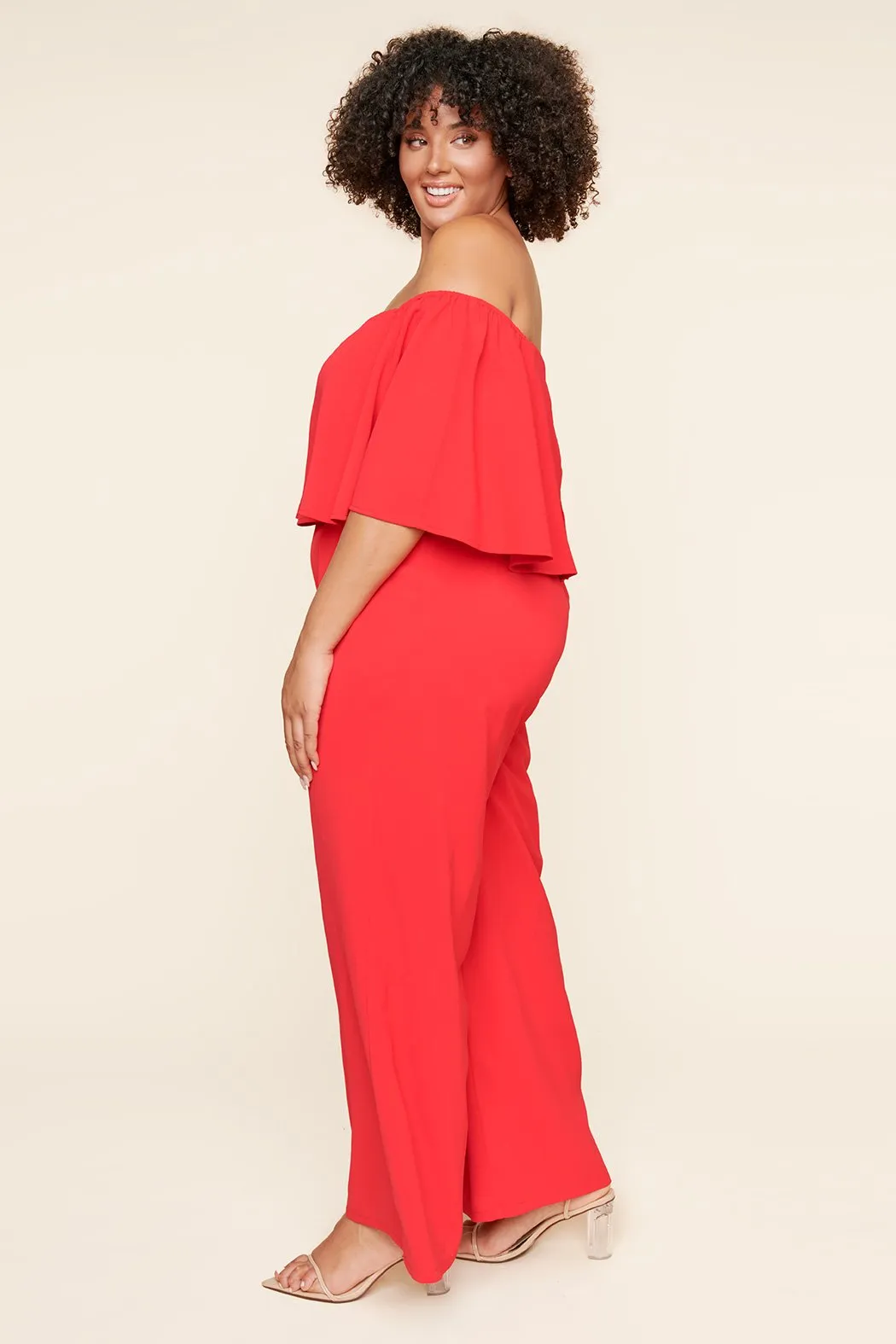 Bailamos Off The Shoulder Romper Curve