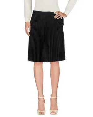 Balenciaga Women Knee length skirt Black 12 UK