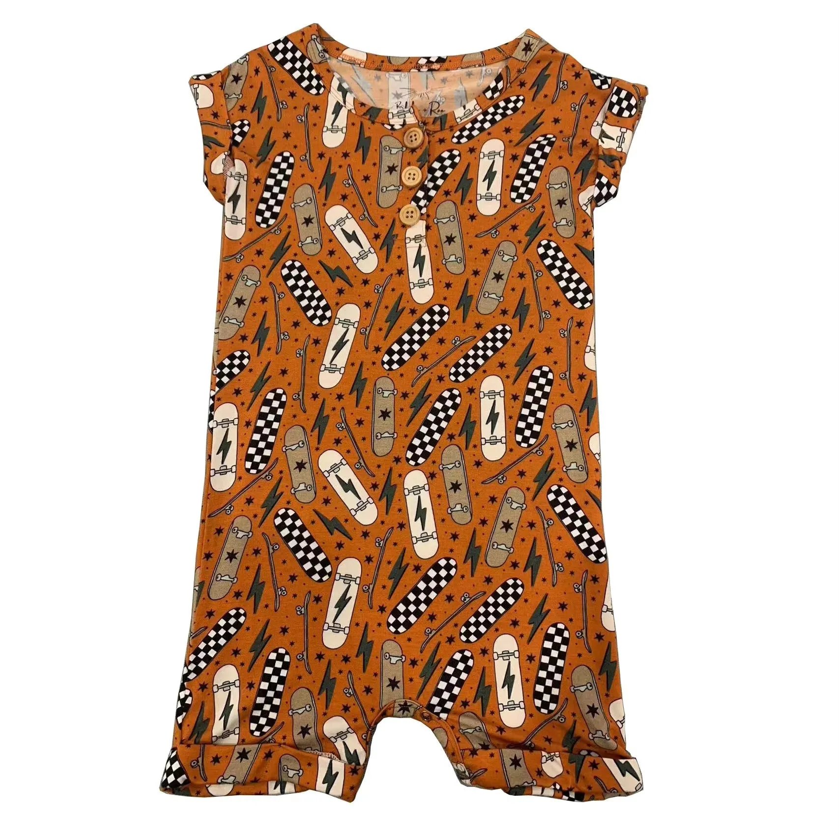 Bamboo Baby Romper Pajamas Bodysuit