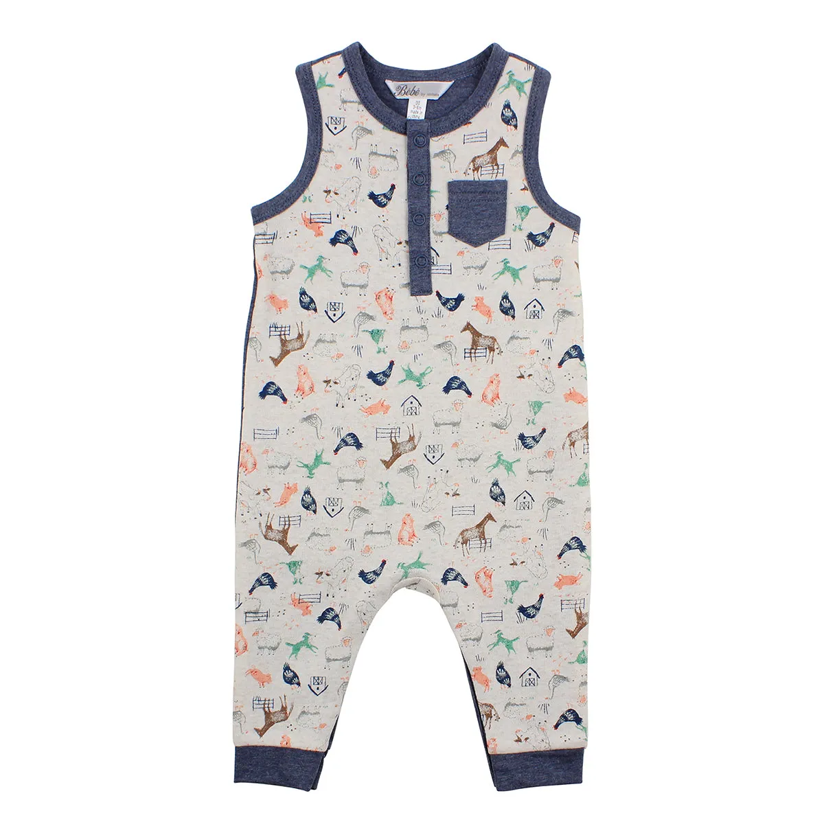 Bebe Beau Dog Romper (Size NB-0)