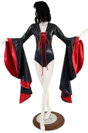 Black & Red Sorceress Romper