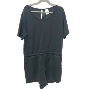 Black Romper Serra, Size Xl