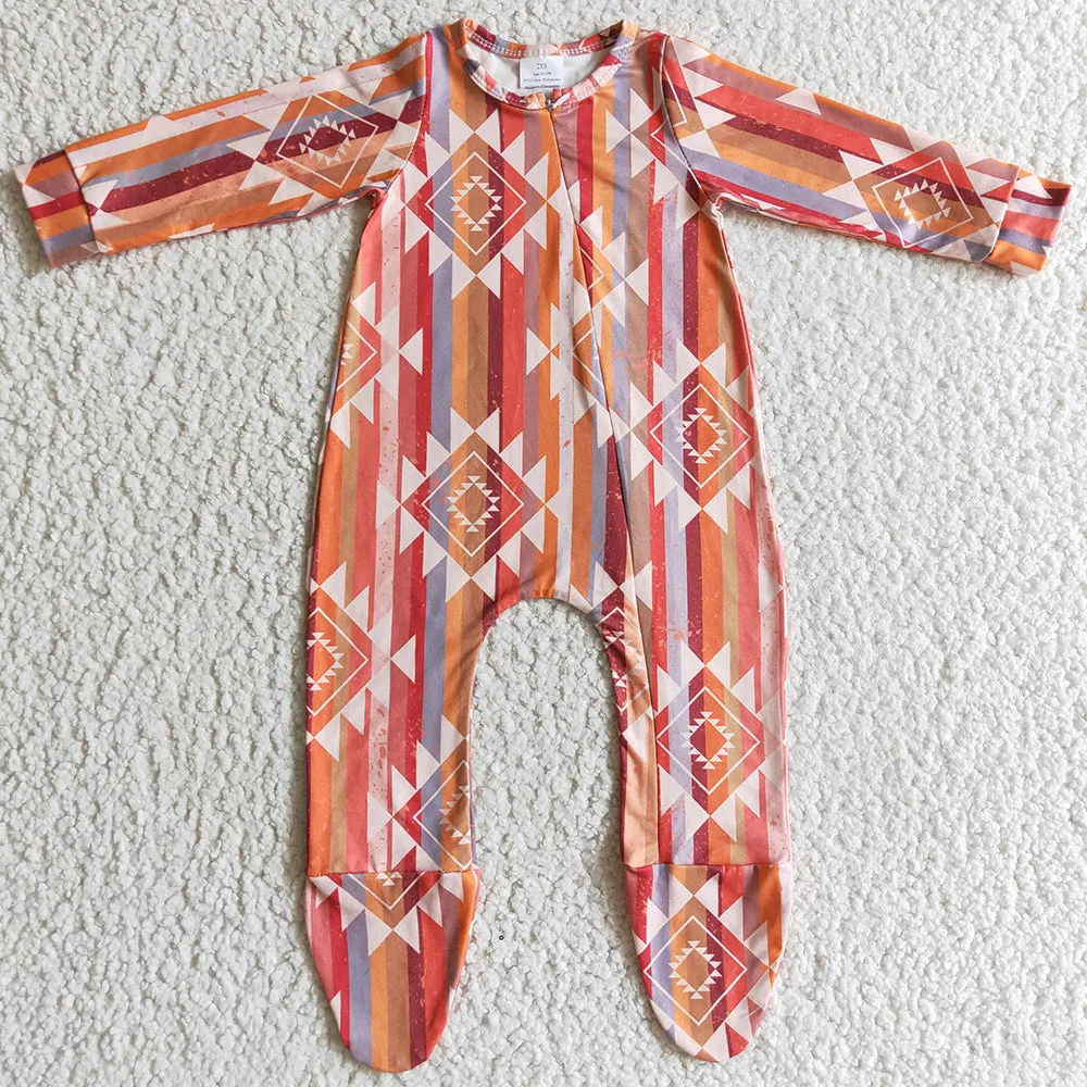 Boutique Kids Baby Footie Rompers Cute Girls Romper LR0168