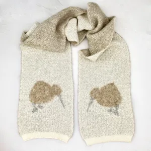 Brushed Alpaca Kiwi Scarf