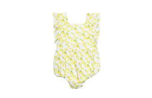 Bubble Romper In Lemons