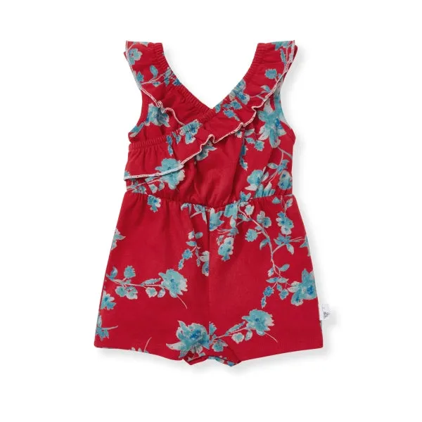 Burt's Bees - July Floral Romper