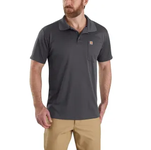 CARHARTT - 4.25OZ Force Relaxed Fit Lightweight Short Sleeve Polo