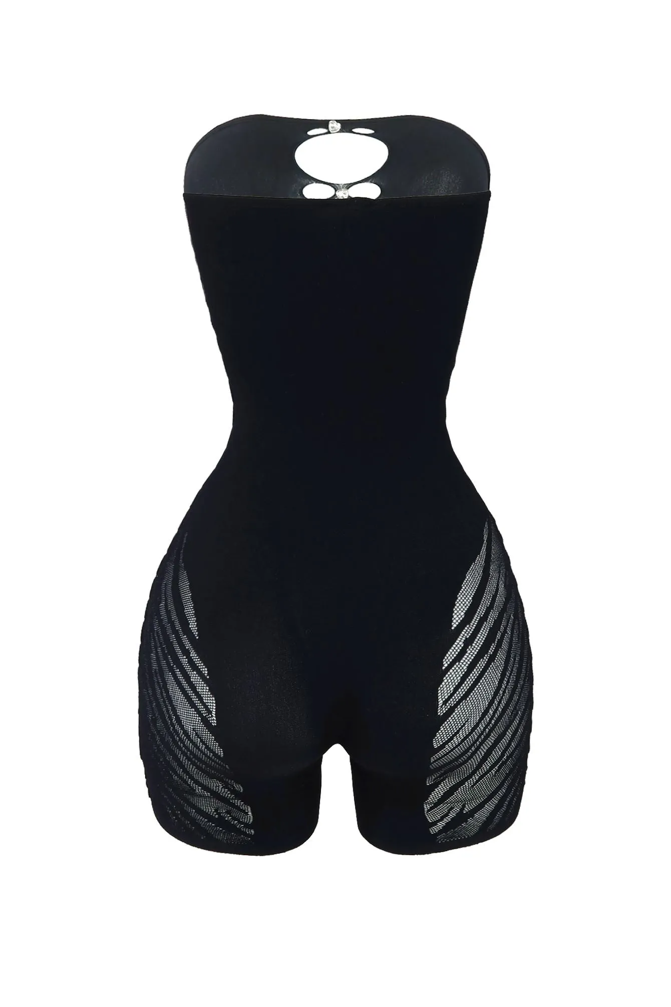 Celina Hallow Out Seamless Tube Romper