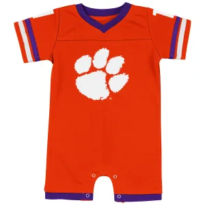 Clemson Baby Boy Runback Romper