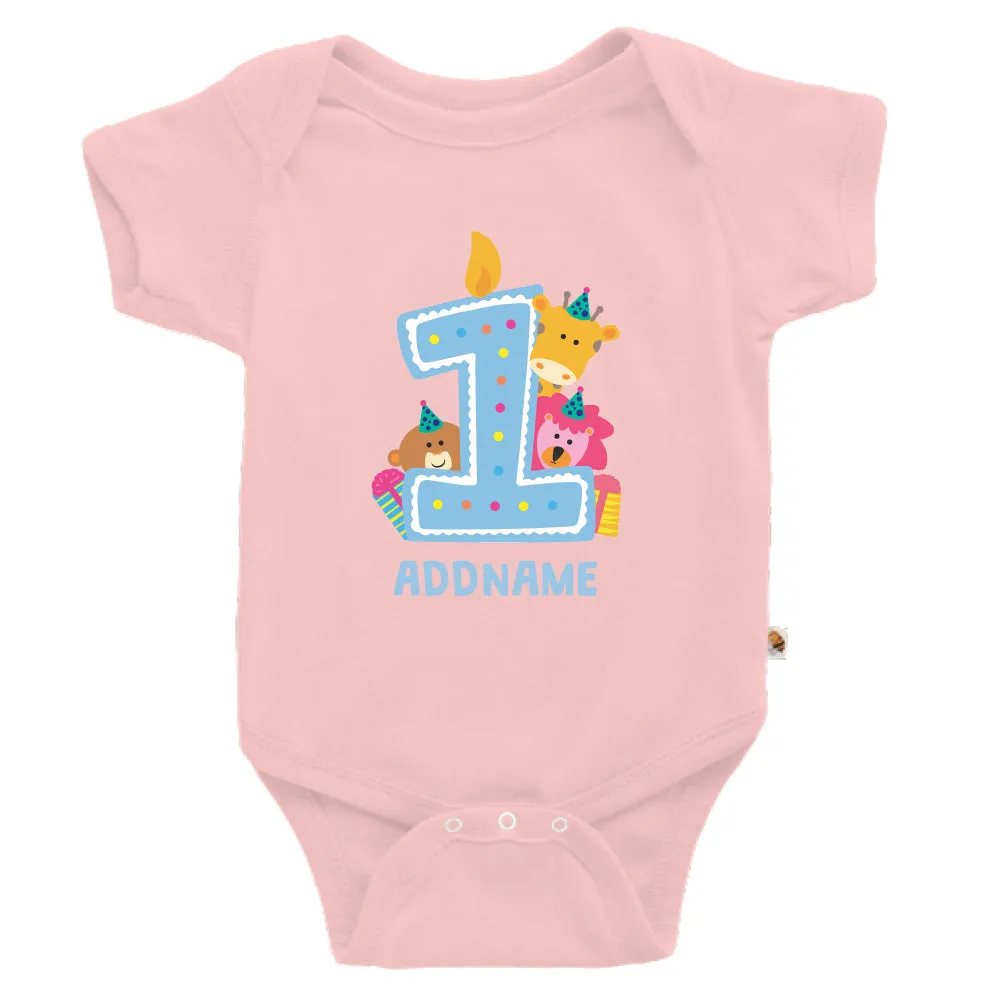 Cute Birthday Animal Blue (Kids)