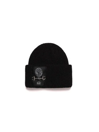 [DXOH] Seasonless WORLDWIDE BEANIE [BLACK]