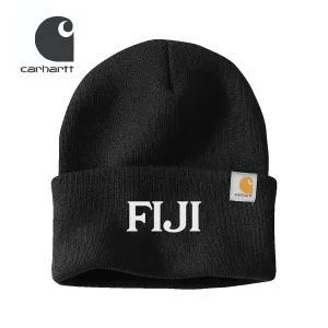 FIJI Black Carhartt Beanie