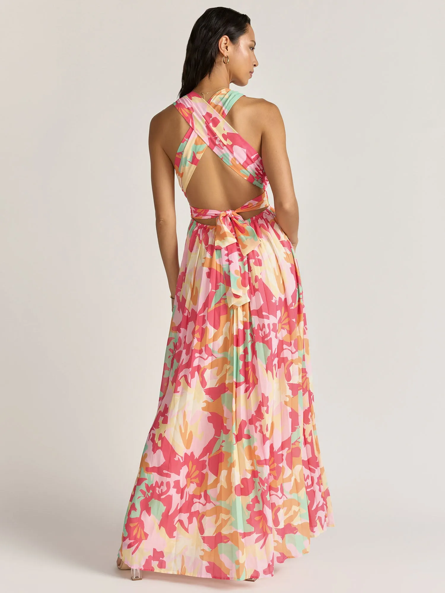 Flying Tomato Floral Pleated Maxi Dress - Brands We Love