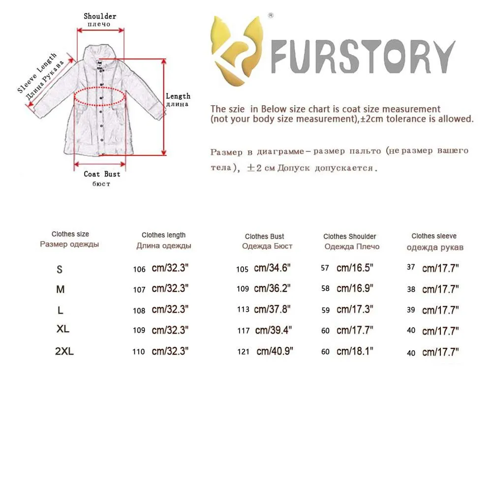 FS20106 Sheep Shearing Fur Overcoat Sheep Fur Coat Fur Collar Trim Leather with Fur Women Winter Ladies Furry Cuffs Fur Story