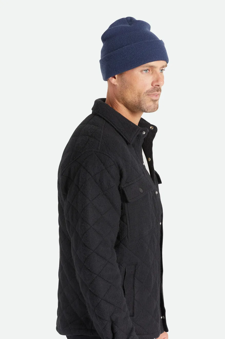 Harbor Beta Watch Cap Beanie - Washed Navy