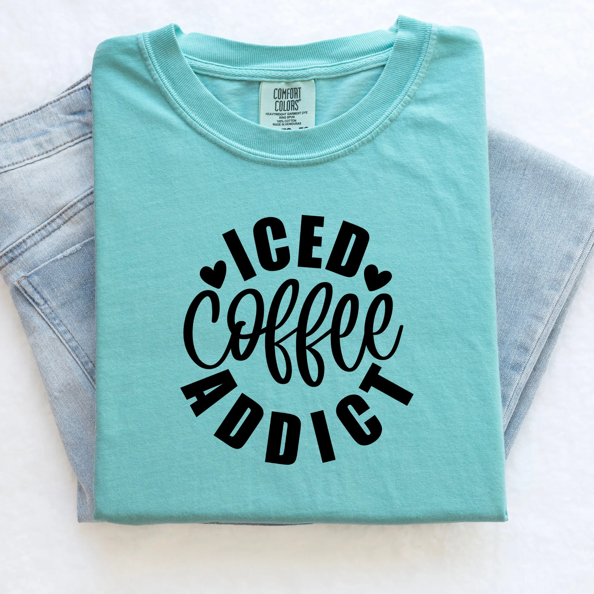 Iced Coffee Addict Shirt for Women