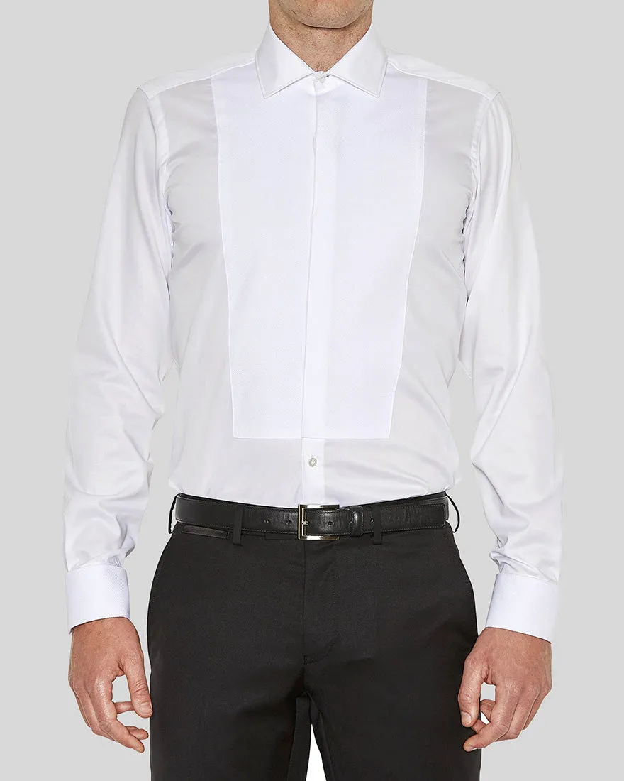 JOE BLACK FGW014 WHITE FC ROYALE TUX SHIRT