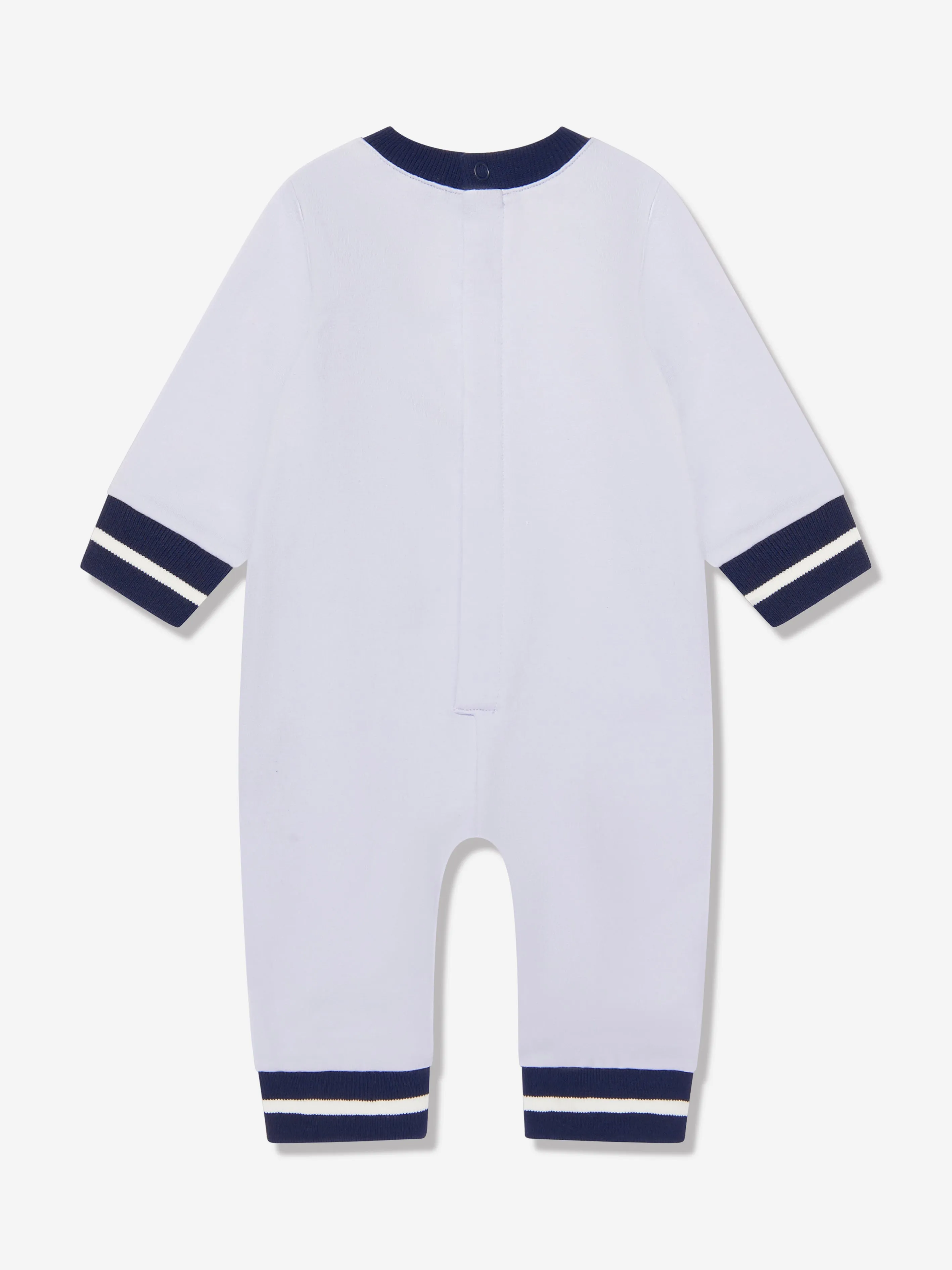 KENZO Baby Boys Logo Romper in Blue