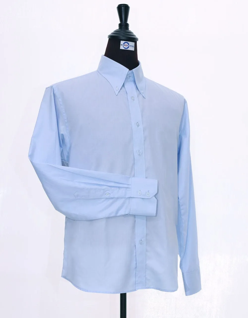 Light Sky Button Down Collar Shirt