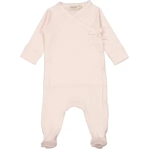 MarMar New Born Modal Pointelle Pink Dahlia Rubetta Romper