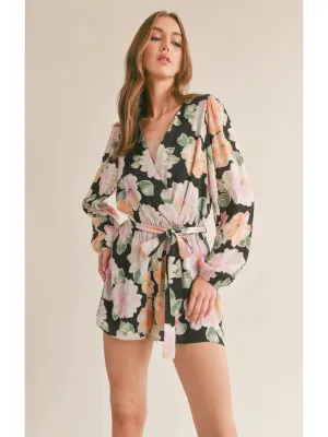 Meadows Tie Romper