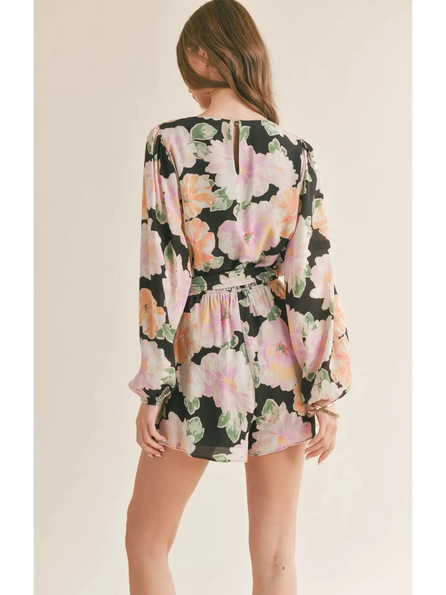 Meadows Tie Romper