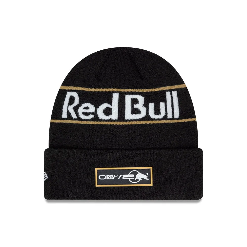 New Era Beanie F1 Oracle Red Bull Racing Vegas Grand Prix Black