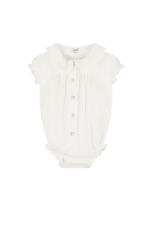 NIYALIE wrinkle stretch romper Baby