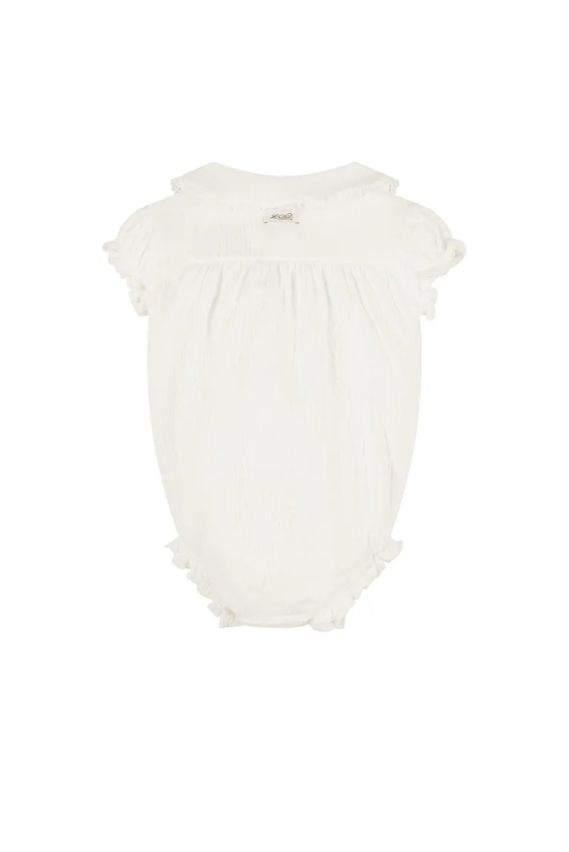 NIYALIE wrinkle stretch romper Baby