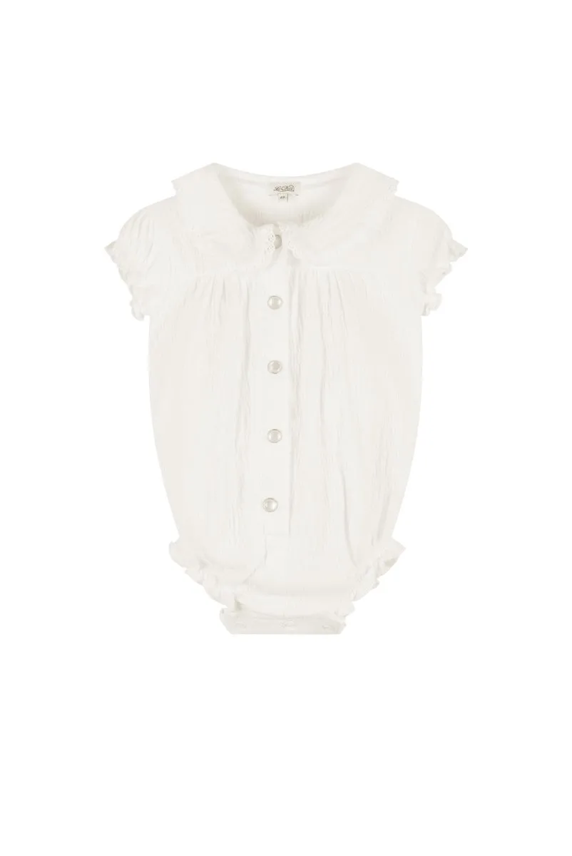 NIYALIE wrinkle stretch romper Baby