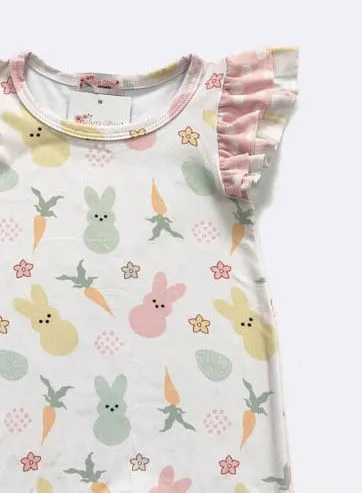 Peepy Pastel Easter Baby Romper