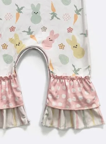 Peepy Pastel Easter Baby Romper