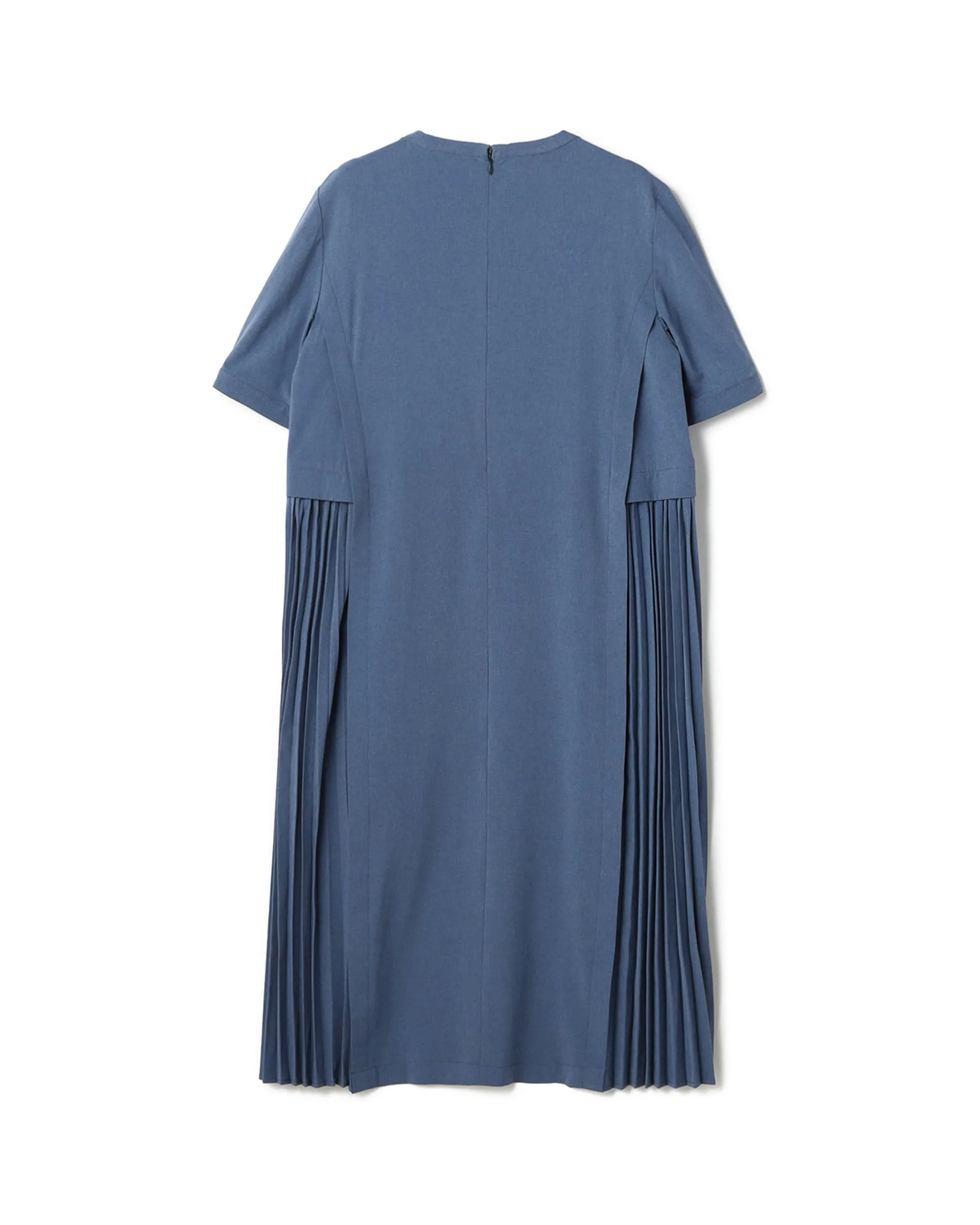 Pleated Side Long Dress