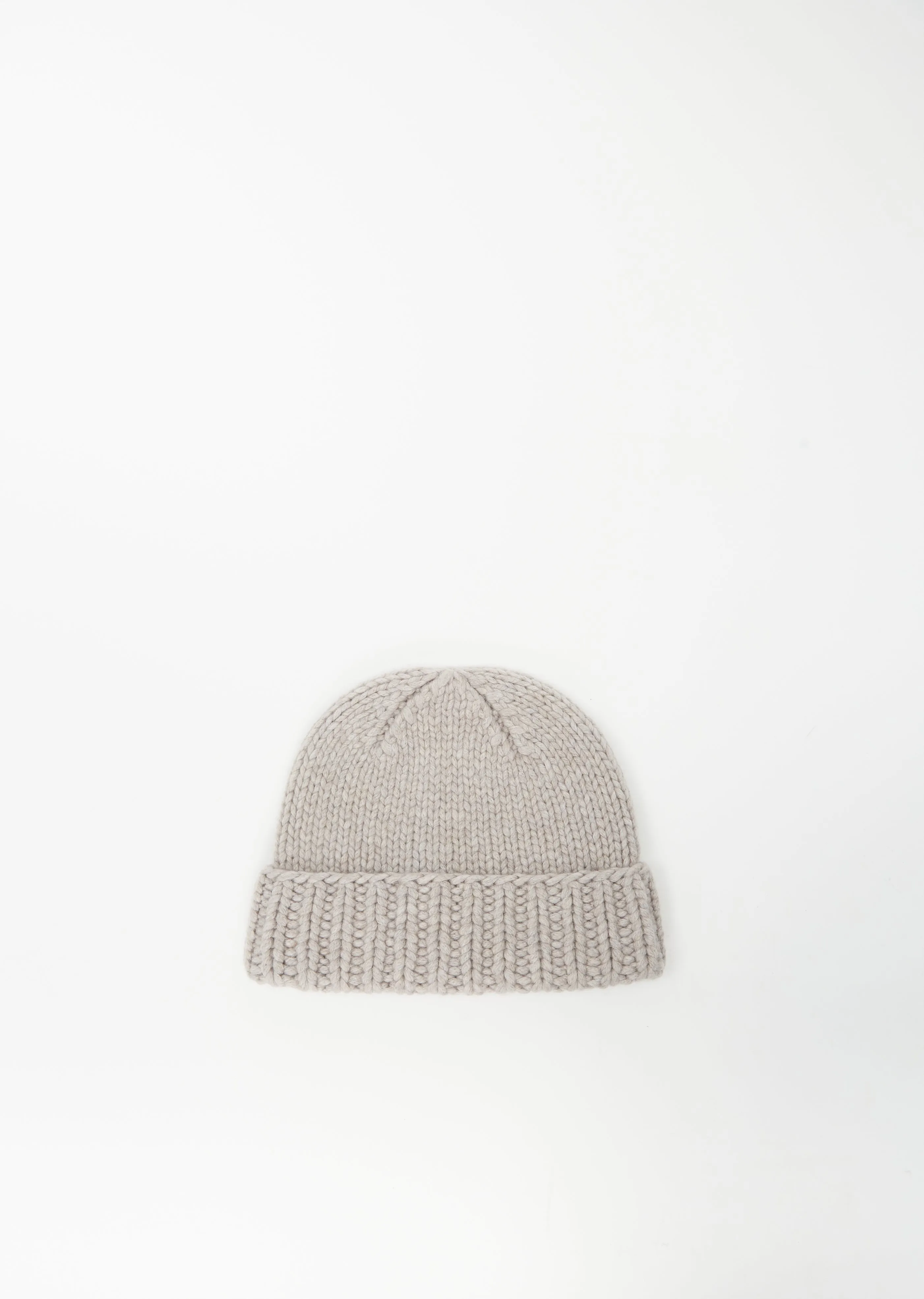 Polly Cashmere Beanie — Poivre