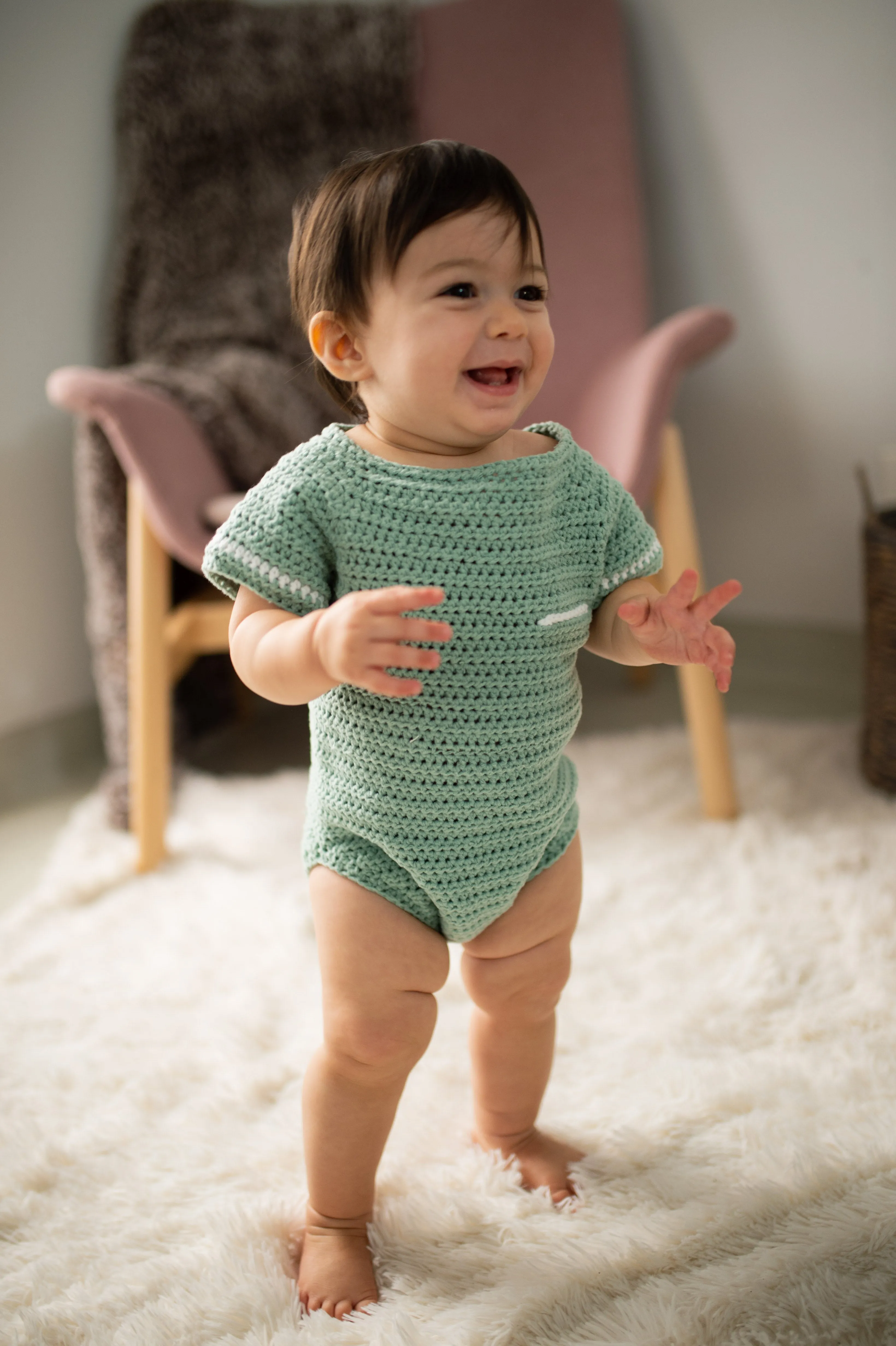 Porter Romper (Crochet)