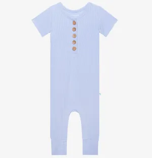 Posh Peanut Henley Romper