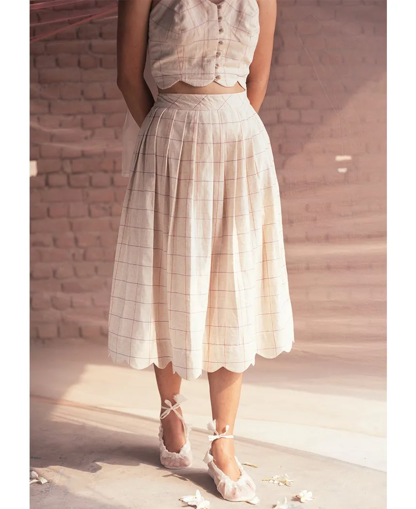 Ripple Scallop Skirt