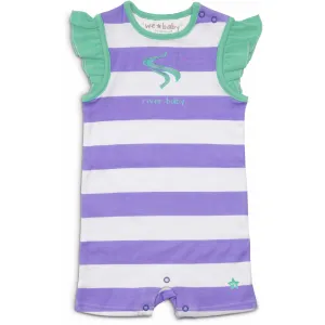 River Baby Girl Romper