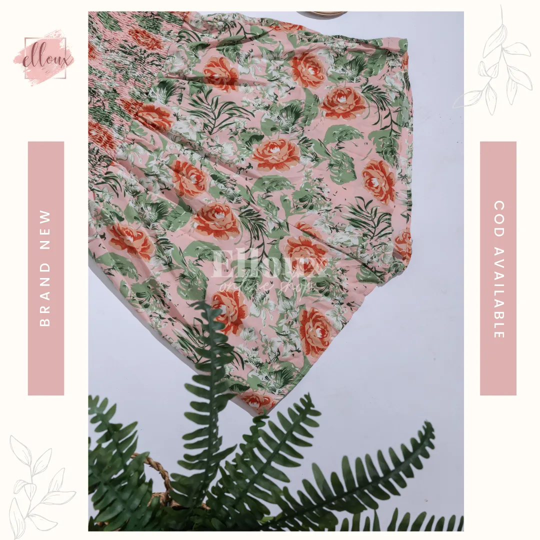 Rose Patterned Jump short